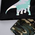 thumbnail image 3 of Children's Summer New Short Sleeve Set for Boys and Babies Camo Dinosaur Print T-shirt Short Sleeve Fashion Casual Two Piece Set, 3 of 5