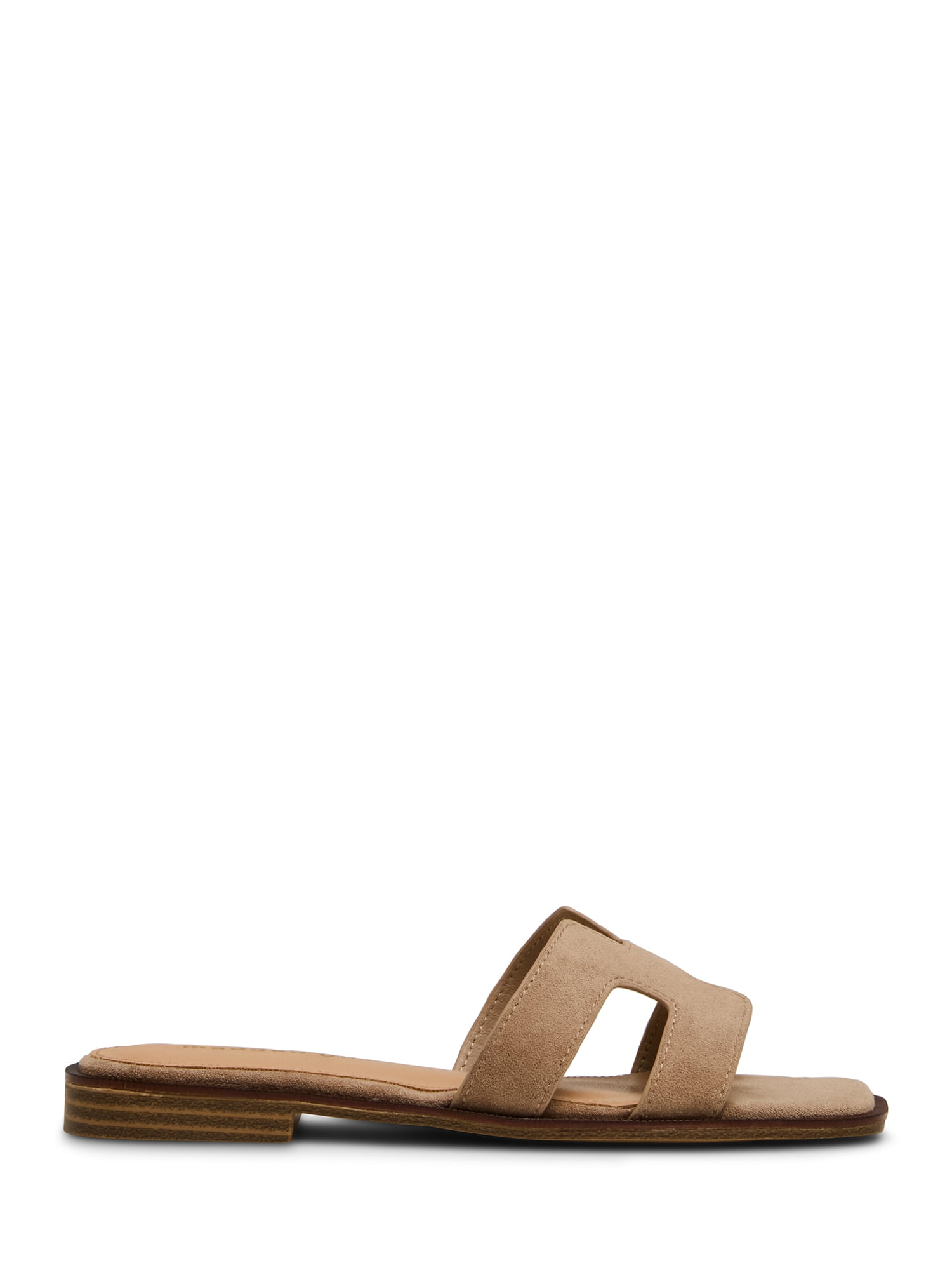 Madden Girl Women's Hailey Flat Slide Sandal