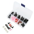 thumbnail image 4 of Black Doll Eyes,75Pcs Safety Eyes Noses Safety Eyes Button Eyes Multi-Functional, 4 of 9
