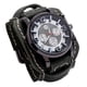 thumbnail image 2 of Reloj de pulsera híbrido de cuero Fernando verde, 2 of 8