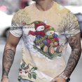 thumbnail image 1 of Camisetas de tren de Navidad para hombre, Top informal de verano con estampado 3d, camisetas holgadas de gran tamaño, ropa de manga corta de diseñador callejero para hombre, 1 of 4