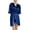 Blue, variant on SWSMCLT Women's Chic Bath Robe Elegant Cool Fall Luxury Satin Holiday Nightwear Comfy Bathrobes Billowy Pink Medium