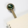 thumbnail image 3 of Crocodile Lace Bookmark in Antique Bronze - Gift for Bookworms and Bibliophiles, 3 of 5