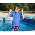 thumbnail image 4 of Made in USA Boys UPF 50+ Short Sleeve Rashguard | Orange, 4 of 5