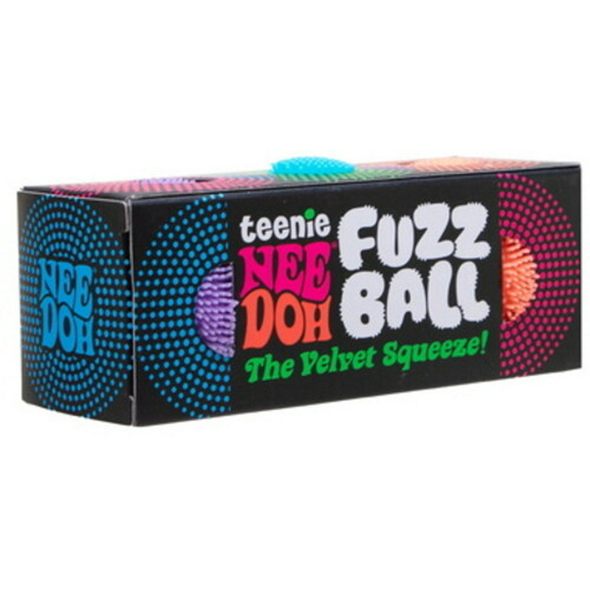 【超希少品】FUZZBALL 新品 NeeDoh Teenie Fuzz Ball - Includes 3 Mini Fuzz Balls - Randon