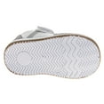 thumbnail image 6 of Josmo Boys Hook And Loop Sneakers. (Infant Toddler), White, Size: 4, 6 of 7