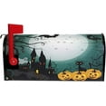 thumbnail image 2 of WOOR Halloween Pumpkin Magnetic Magnetic Mailbox Cover Standard Size for Garden Yard Outdoor Decorations-18 x 20.8", 2 of 5
