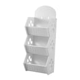 thumbnail image 4 of Estante de baño de pared, contenedor de almacenamiento, contenedor de maquillaje ventilado, estante para especias de cocina para baño, cocina y hogar. tres capas, 4 of 7