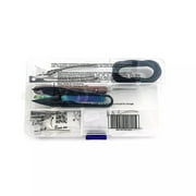 Locsanity Curved Interlocking Tool Set for Micro Locks, Dreadlocks, Sisterlocks & Crochet Locs, 7-Piece Loc Maintenance Kit