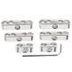 thumbnail image 2 of Telares De Cables Para Chevy 7mm/8mm Bujía Separadores De Cables Kit De Telares Con Llave Galvanoplastia Apto Para Mopar ANGGREK Otros, 2 of 8