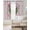LightPink, variant on Pink Tulip Blackout Curtains for Bedroom, Thermal Insulated Window Treatment, Spring Floral Romantic Flowers Rustic Grommet Top Blackout Draperies and Drapes for Basement 27.5"x39" 2 Panels