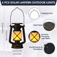thumbnail image 2 of Farol Solar VIHOSE con Llama Danza LED Impermeable 12.6 cm, 2 of 7