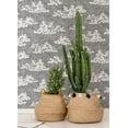 thumbnail image 4 of NuWallpaper Block Print Grey Day Dream Novelty Peel & Stick Wallpaper, 4 of 5
