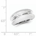 thumbnail image 3 of Sterling Silver Polished & Satin Ring Size 7, 3 of 3