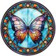 thumbnail image 1 of Diamond Painting 5D DIY Full Round Drill Kit Vitral Mariposa (sz4278) Hugtrwg Para estrenar, 1 of 9