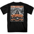 thumbnail image 3 of 2022 Sturgis Motorcycle Rally SPB1021 Men’s Main Street Photo Black T-Shirt X-Large, 3 of 5