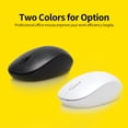 thumbnail image 4 of T-WOLF Q4 2.4G Wireless Optical Office Mini Mouse 3 Button 1000 DPI Ergonomic Gaming Mouse for PC/Laptop Black, 4 of 8