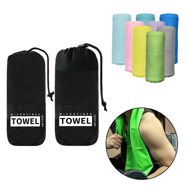 Bolsa de Almacenamiento para Toallas de Playa, de Malla, Negra, Transpirable, para Uso Exterior | para Artículos Húmedos/Secos | 1 Unidad | Poliéster | 30 X 13 X 13 Cm | Ligera | Asas/Cordones