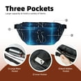 thumbnail image 4 of Naloa Cat Sketch Print Running Belts for Men Women,Running Fanny Pack with 2-Zipper Pockets,Waterproof Waist Pack for Travel Hiking Running Outdoor Sports, 4 of 8
