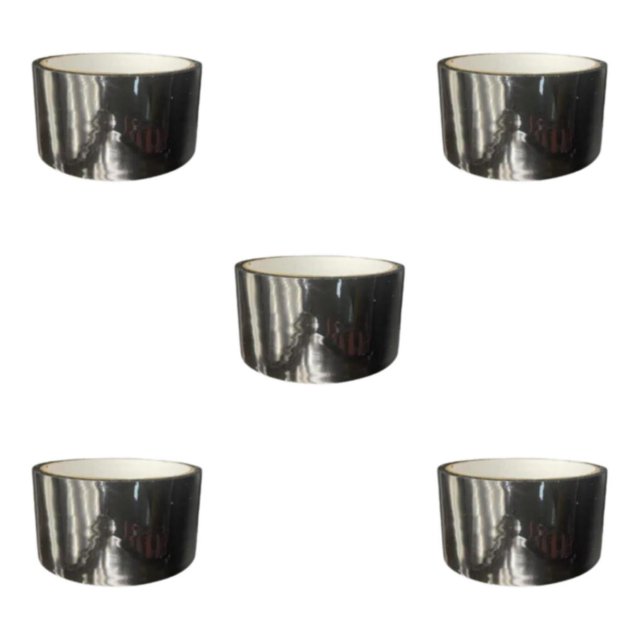 Youkk Funny Decompression Toys Creative Sticky Ball Rolling Tapes for Game Black 10m 5Set