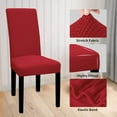 thumbnail image 3 of Wehilion 100% Waterproof Dining Room Chair Cover, Stretch Jacquard Parson Chair Slipcover Removable Washable Chair Protector for Home, Restaurant, Banquet, 3 of 6