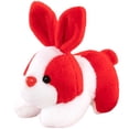 thumbnail image 1 of New Year Rabbit Plush Doll Stuffed Plush Rabbit Toy Decorative Plush Rabbit Doll, 1 of 8