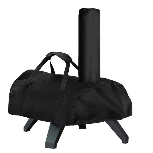 Jinsinto Housse de Protection pour Four à Pizza - Résistant aux Intempéries, 32*16.5*8.3 Pouces, Noir