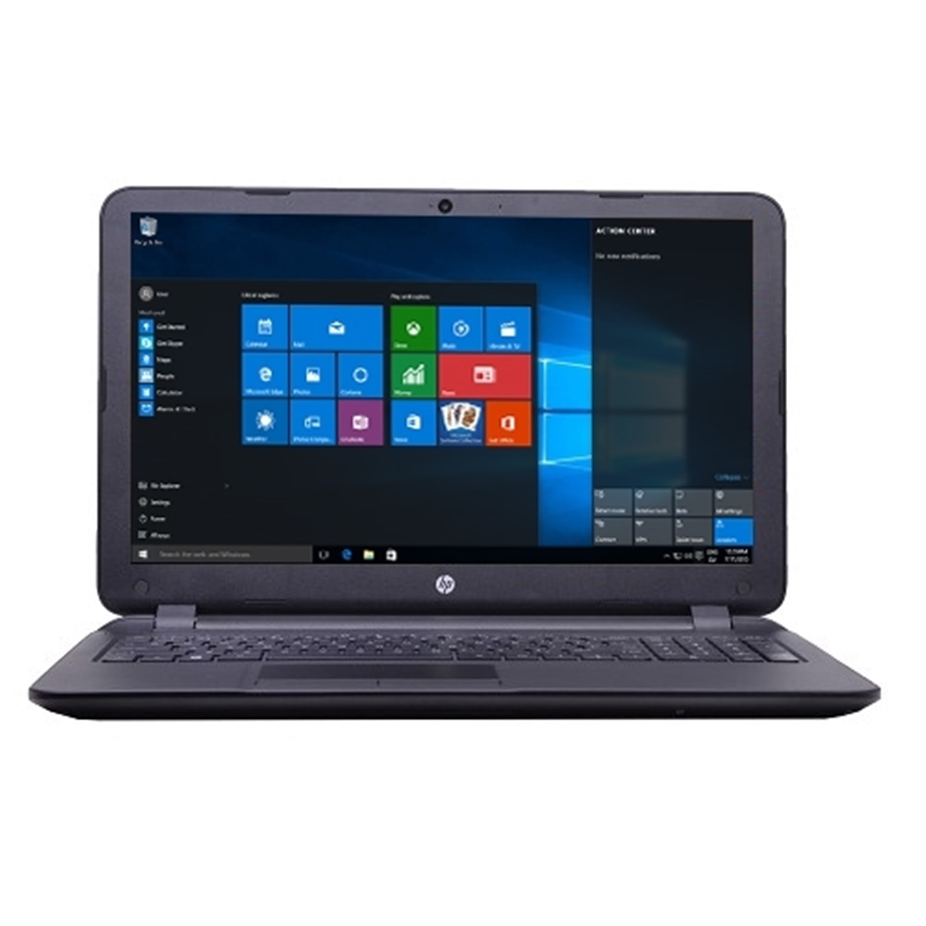 HP 15F233WM 15.6" 4GB 500GB Celeron® N3050 1.6GHz Win10H, Black
