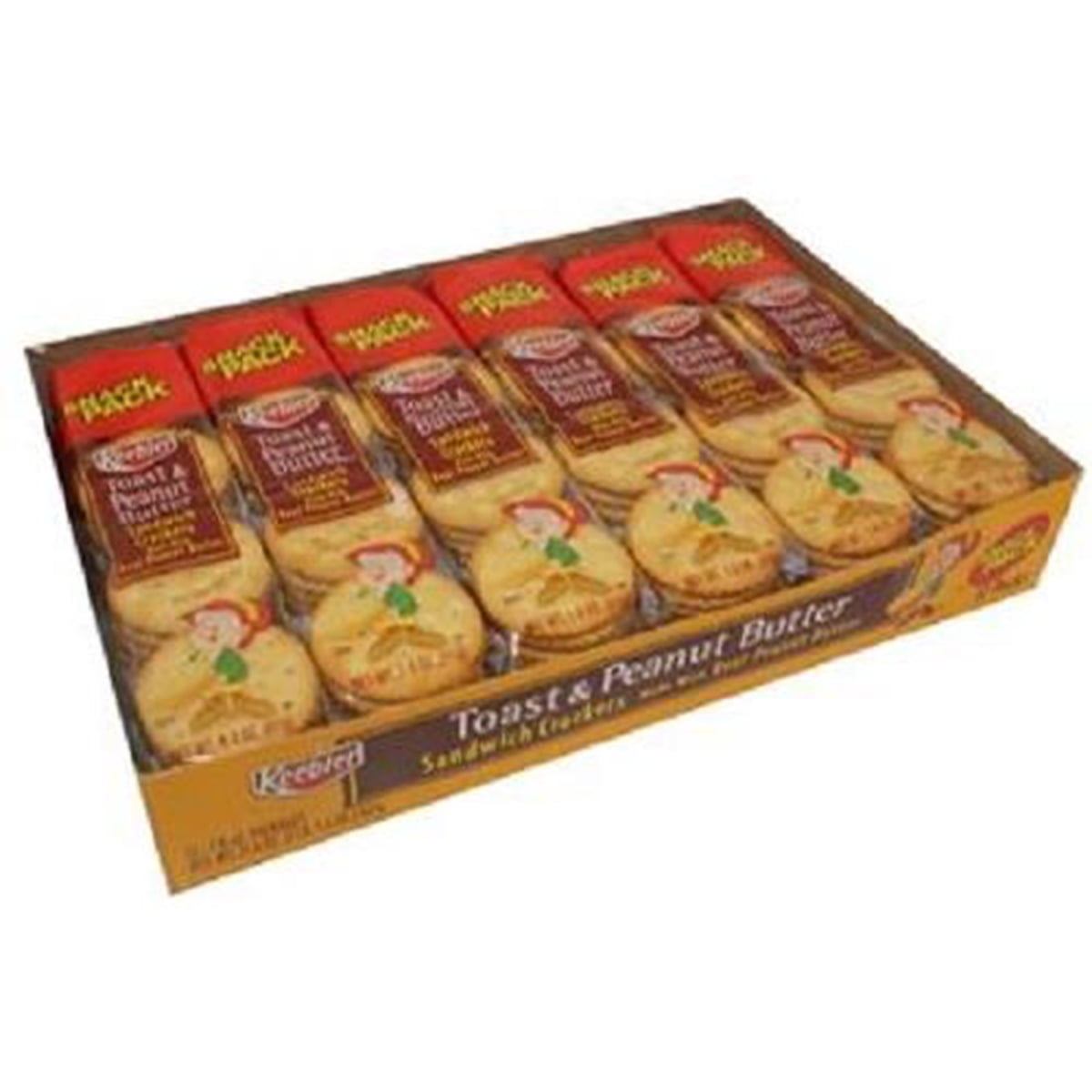 Keebler Sandwich Crackers Toast & Peanut Butter 1.8 Oz Each ( 12 In A
