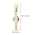 thumbnail image 4 of SHISUYAN Montre Vintage à Quartz Porte-Clés Horloges Rondes Pendentif Portable, 4 of 8
