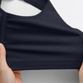 thumbnail image 5 of Clearance Bras! Ashirexll Womens Push Up Bra, Racerback Wireless Plus Size Sexy Traceless Seamless Thin Style Non Steel Ring Sagging Sports Bra Black 3XL, 5 of 6