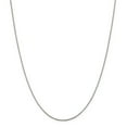 thumbnail image 1 of 925 Sterling Silver 1.25mm Twisted Box Chain; 18 inch; Lobster Clasp; for Adults and Teens; for Women and Men, 1 of 5
