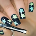 thumbnail image 2 of Whats Up Nails Mermaid #3 Angular Brush for Clean Up Cuticles Skin Around Nail, 2 of 12
