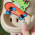 thumbnail image 7 of Staki Toddler Sandals Kids Slide Sandals Toddler Slippers Boys Non-slip Summer Casual Beach Water Shoes for Indoor & Outdoor(Khaki,2 Big Kid), 7 of 7