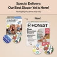 thumbnail image 2 of The Honest Company Clean Conscious Diapers® Up to 100% Leak Protection I Designed to Protect Delicate Skin I Hypoallergenic + Fragrance Free | Donut Grow Up + Cactus Cuties, Size 4, 54 Count Club Box, 2 of 11