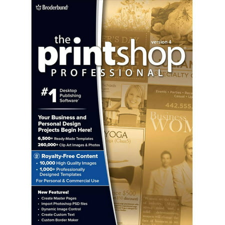 WD Encore 8129654 Print Shop 4.0 Pro for PC (Email (Best Pc For School)