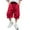 Red, variant on Boys' Shorts Boys Casual Shorts Boys Pants For Daily Wear Loose Fit Versatile Utility Style Ideal For Ages 4 14 Years Durable And Comfortable Machine And Hand Washable