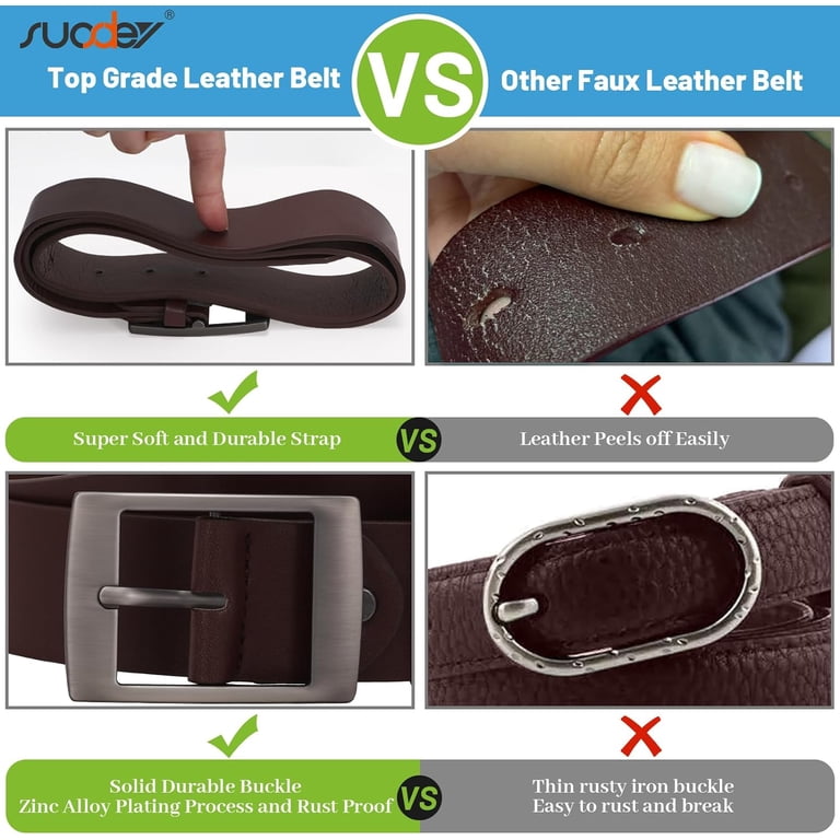 Fashion Womens Faux Leather Belts Waist Belt with Pin Buckle  display picture 1