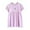 Z75-Purple, variant on Fashion Girls Dresses Size 2-3 Y Toddler Short Sleeve Easter Dress Cottn Casual Jrsey Shirt Playwear Applique Dress Pink Sundress For Girl