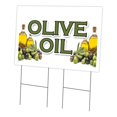 thumbnail image 1 of SignMission C-2436-DS-Olive Oil 24 x 36 Po Signe & Pieu de Jardin - Huile d'Olive, 1 of 1