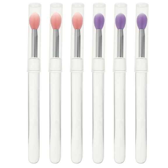 unbranded  6 Pcs Mask Palette Silicone Lip Brush Eyeshadow Gloss Applicator