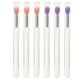 thumbnail image 1 of 6 pinceles de silicona para labios con tapas, aplicadores de brillo labial, brocha para sombra de ojos, 1 of 6