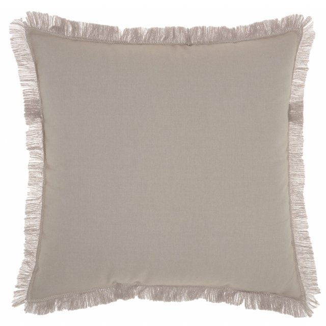 homeroots home decor 386343 Solid Gray Contemporary Throw Pillow
