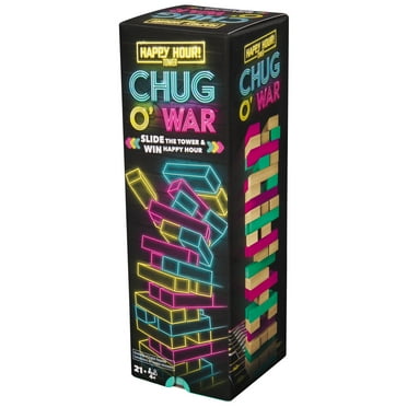 Spin Master Games, Happy Hour Tower Chug O’ War, Party Game for Adults Ages 21 
