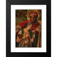 thumbnail image 2 of Gyula Tornai 18x24 Black Modern Framed Museum Art Print Titled - Oriental Couple, 2 of 5