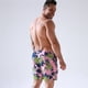 thumbnail image 4 of Bañador corto estampado de secado rápido para hombre con forro de malla trajes de baño, 4 of 7