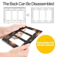 thumbnail image 4 of Yayeee Rocker Switch Wall Plate 3-Gang 6.5"x4.6" Home Decorative Outlet Cover, Sun Moon and Stars Pattern, 4 of 6