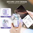 thumbnail image 3 of Allytechgroup Lightweight Case for Airpods Pro 3rd Gen (2025) with Phone Stand & Lanyard, [Compatible with Magsafe] Safety Lock Shockproof Protective Full Body Cover for Airpods Pro 3, Green, 3 of 9