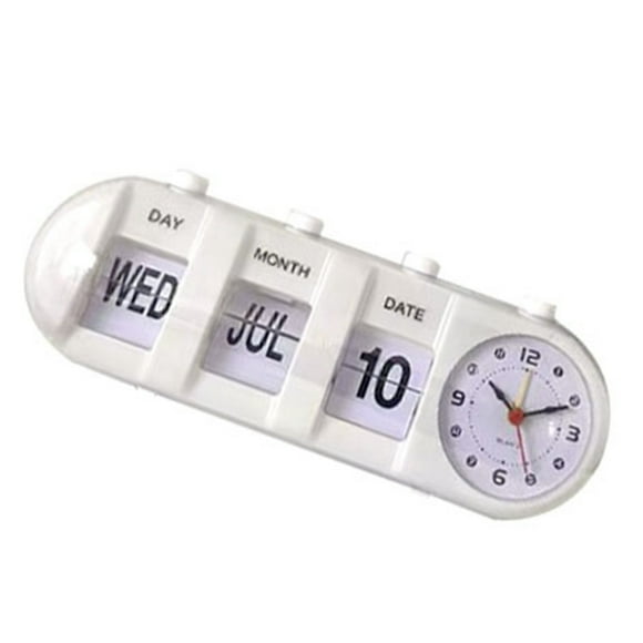 Jump Calendar Alarm Clock,Calendar Alarm Clock Innovative Calendar Alarm Clock Calendar Desktop Clock Built for Precision