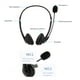 thumbnail image 5 of Auriculares para computadora OY136 de 3,5 mm con micrófono Auriculares montados en la cabeza con cancelación de ruido, 5 of 8